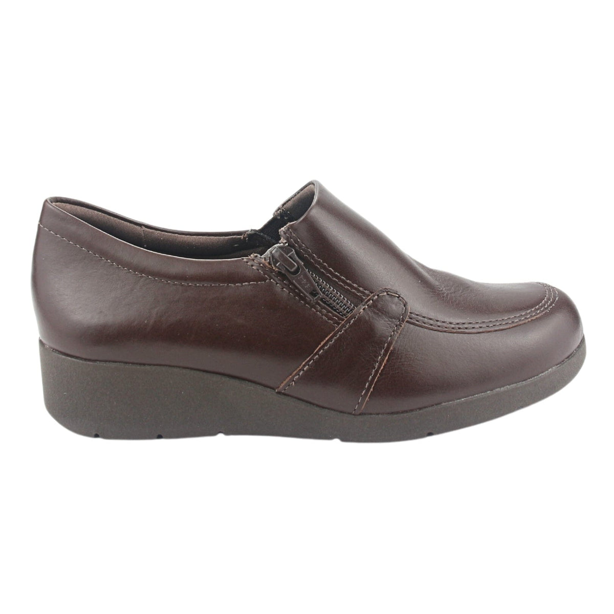 Mocasin Comfortflex Mujer 2393402 Café Casual Mocasines Planos Comfortflex 