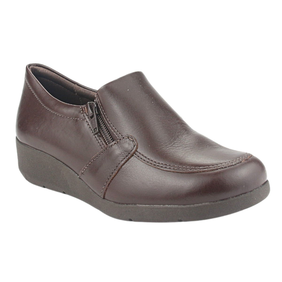 Mocasin Comfortflex Mujer 2393402 Café Casual Mocasines Planos Comfortflex 