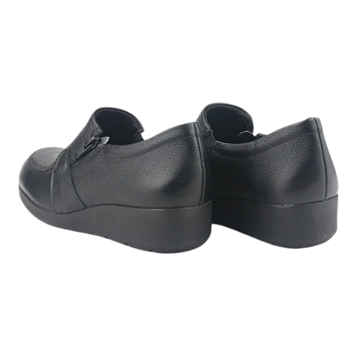 Mocasin Comfortflex Mujer 2393402 Negro Casual Mocasines Planos Comfortflex 