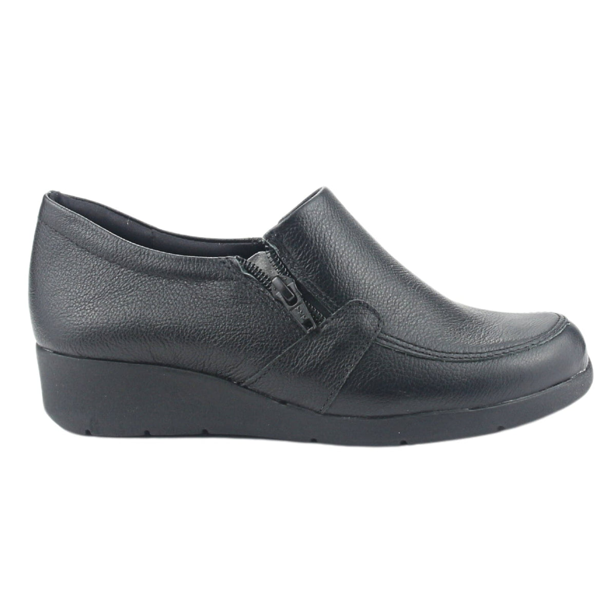 Mocasin Comfortflex Mujer 2393402 Negro Casual Mocasines Planos Comfortflex 