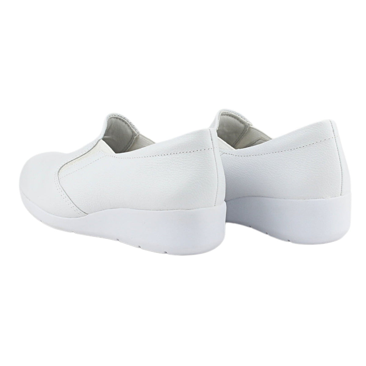 Mocasin Comfortflex Mujer 2493303 Blanco Casual Mocasines Planos Comfortflex 