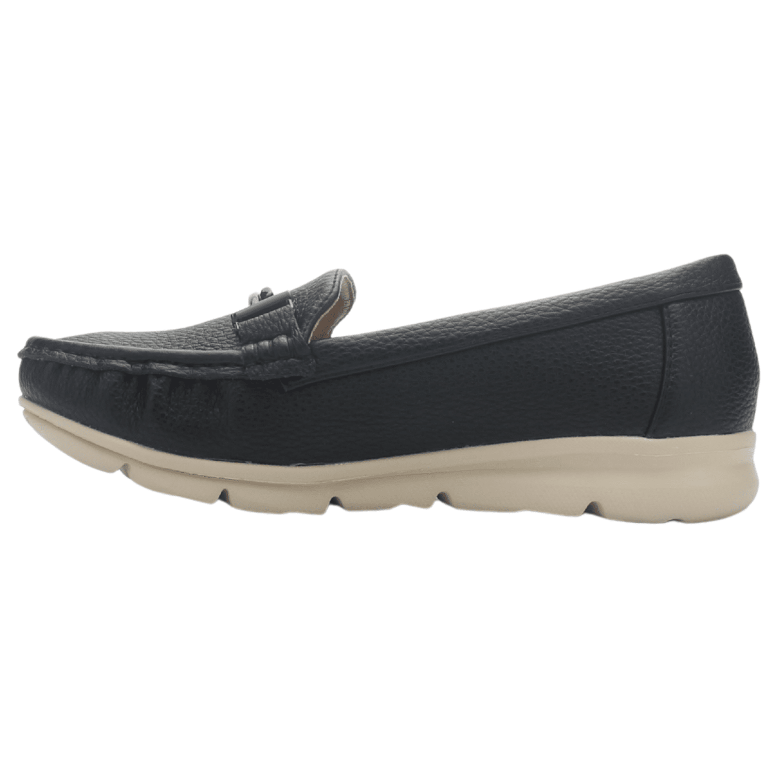 Mocasin de Mujer de color Negro Casual Chalada Leve-1 Mocasines Planos Chalada 