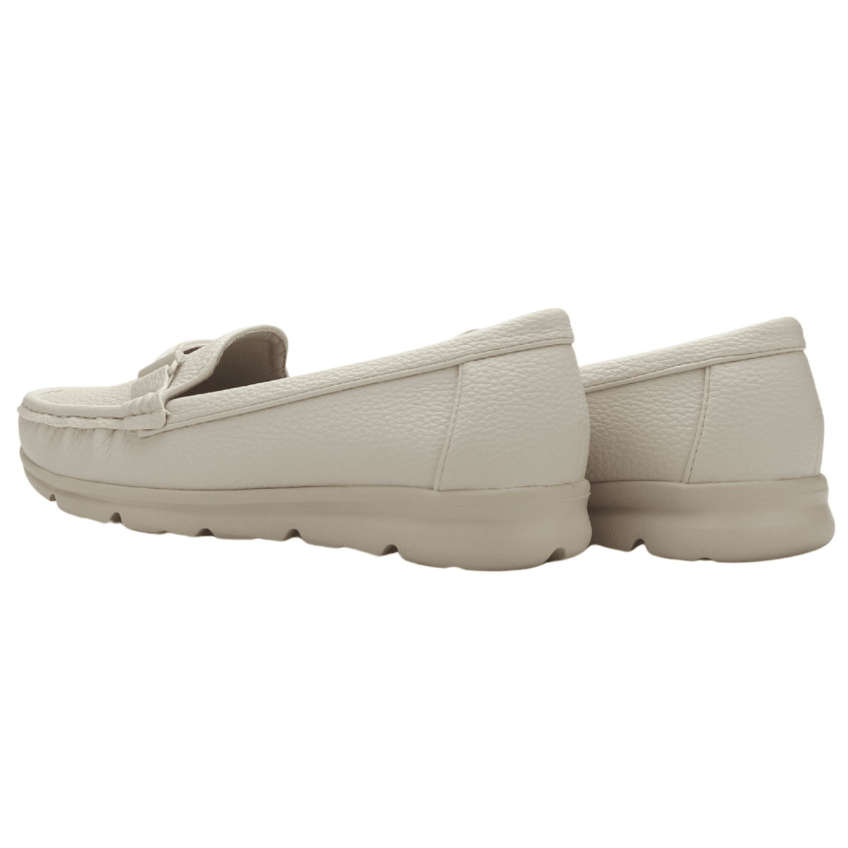 Mocasin de Mujer de color Nude Casual Chalada Leve-1 Mocasines Planos Chalada 