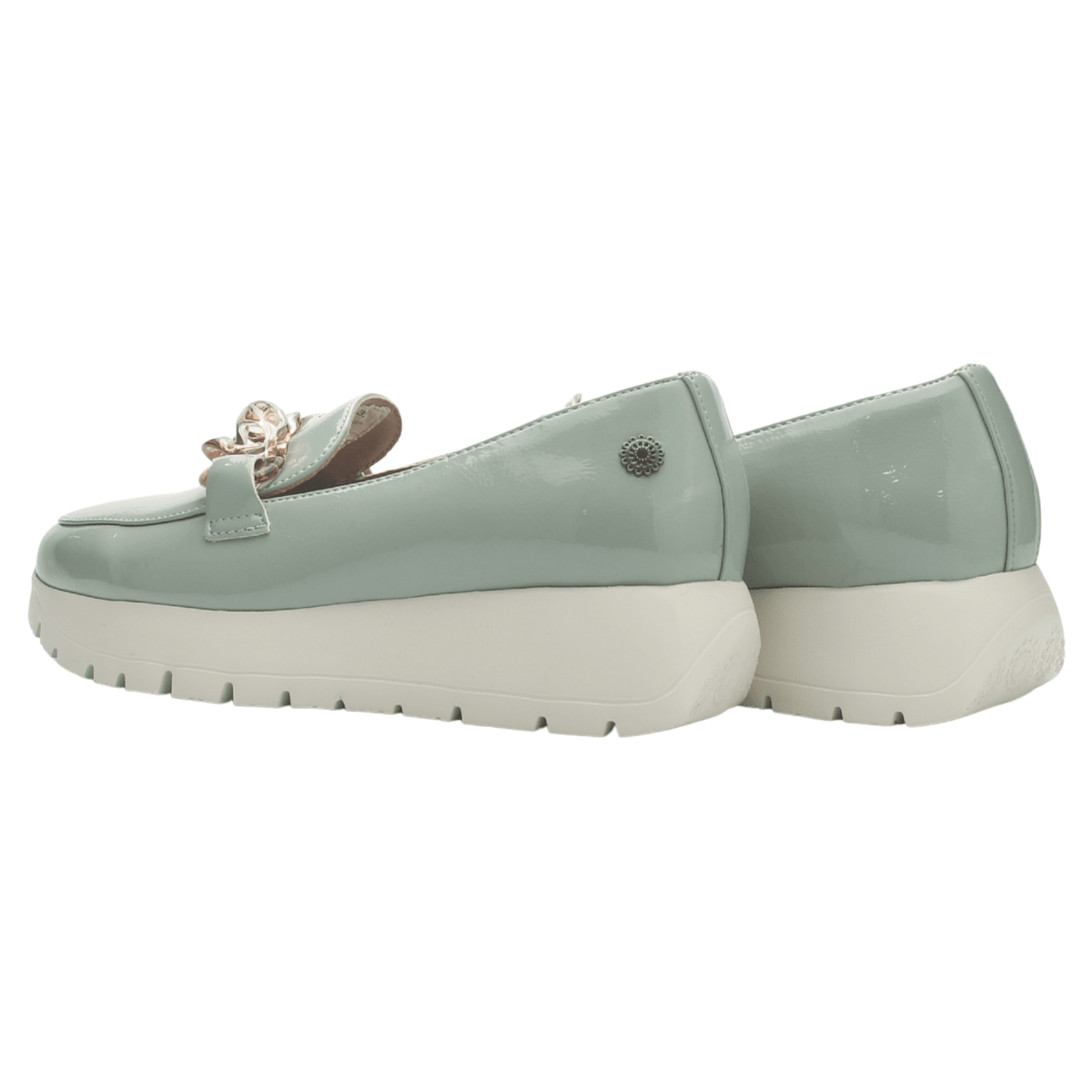Mocasin de mujer Menta Casual Chalada Wonder-1 Mocasines Planos Chalada 