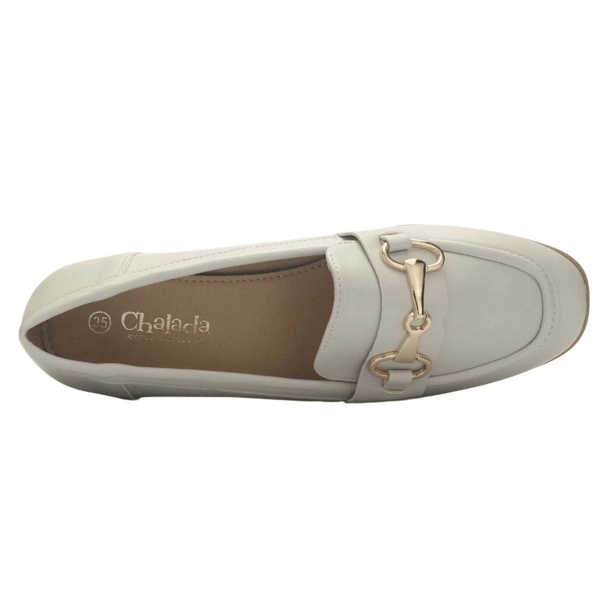 Mocasin Mujer Casual Beige Chalada Swing-2 Mocasines Planos Chalada 