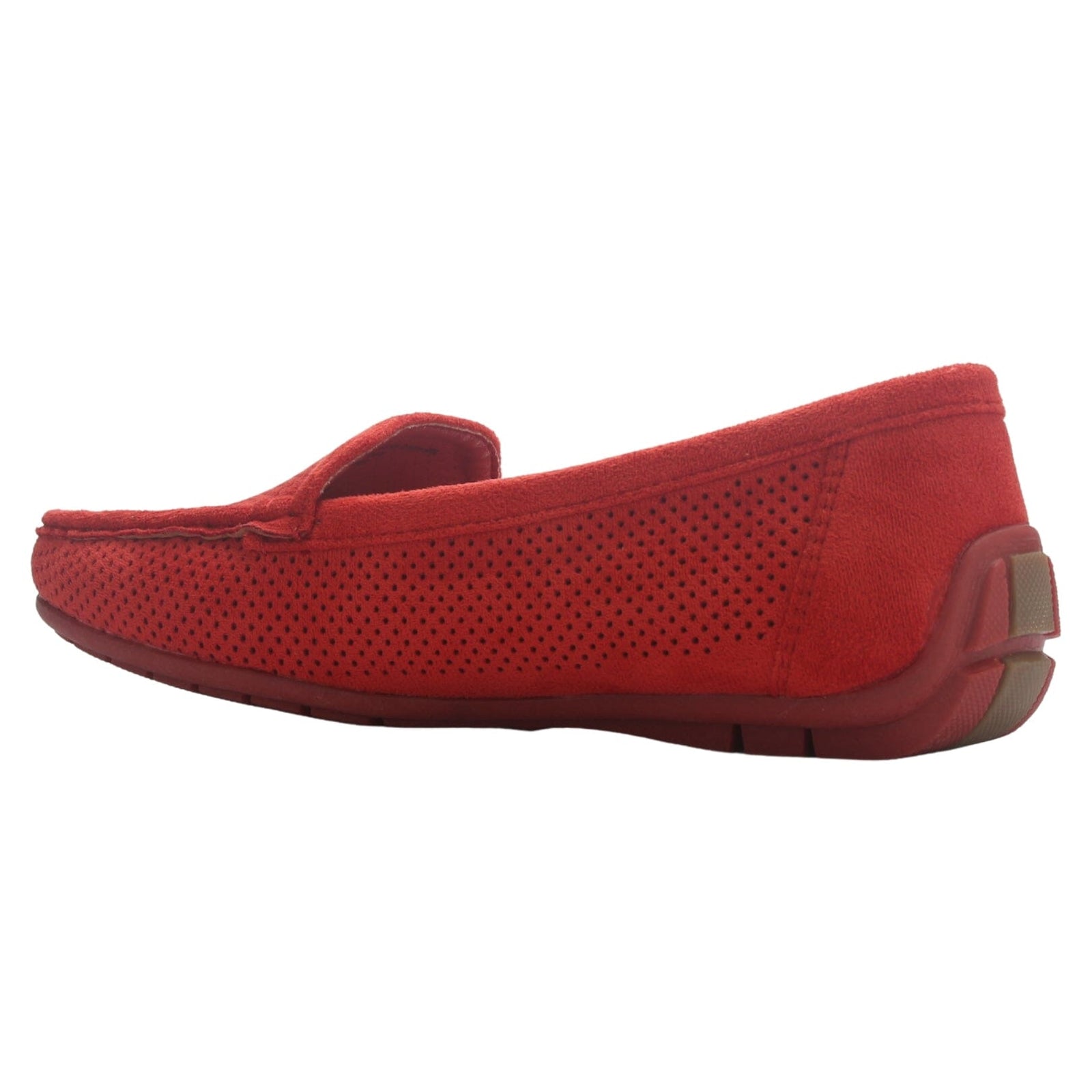Mocasin Mujer Casual Rojo Chalada Nautico-2 Mocasines Planos Chalada 