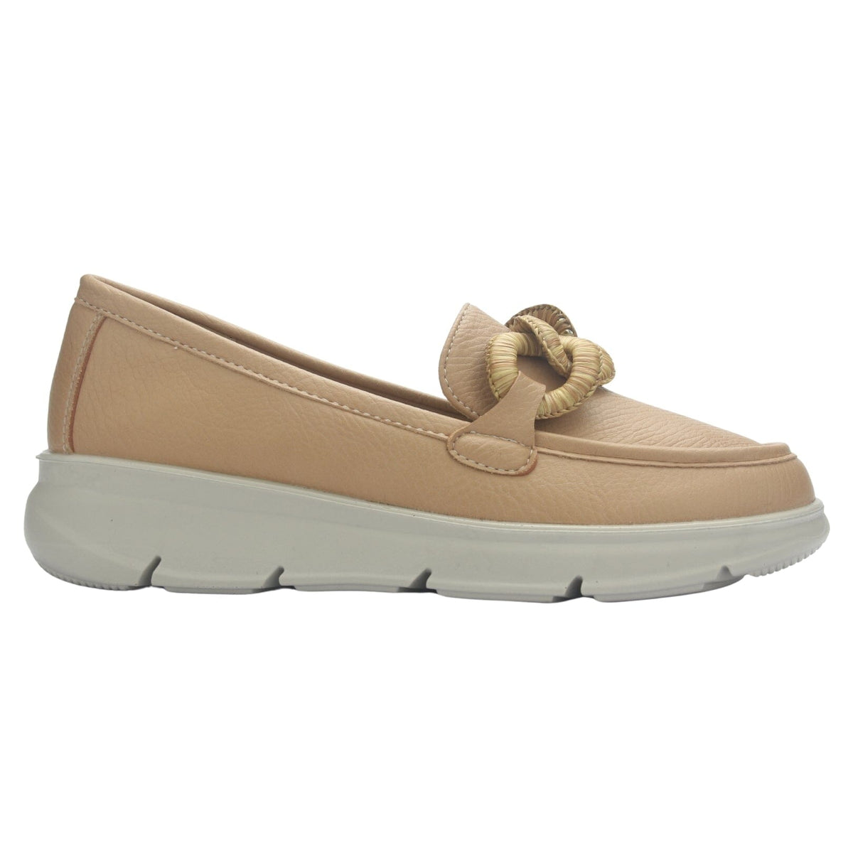 Mocasin Mujer Chalada Graki-2 Nude Casual Mocasines Plataforma Chalada 