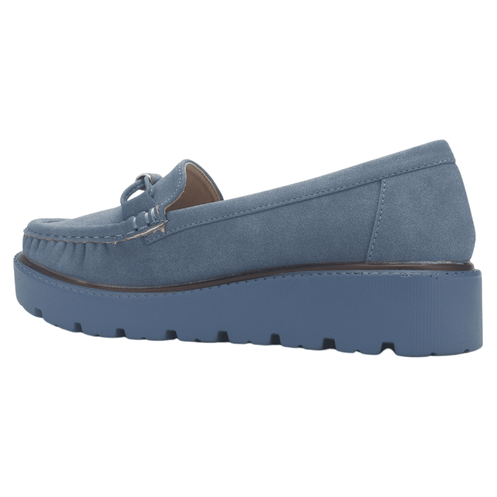 Mocasin Mujer Chalada Gran-22 Azul Casual Mocasines Plataforma Chalada 