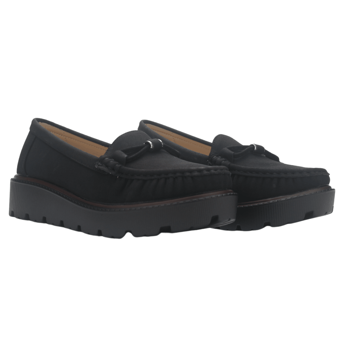 Mocasin Mujer Chalada Gran-22 Negro Casual Mocasines Plataforma Chalada 