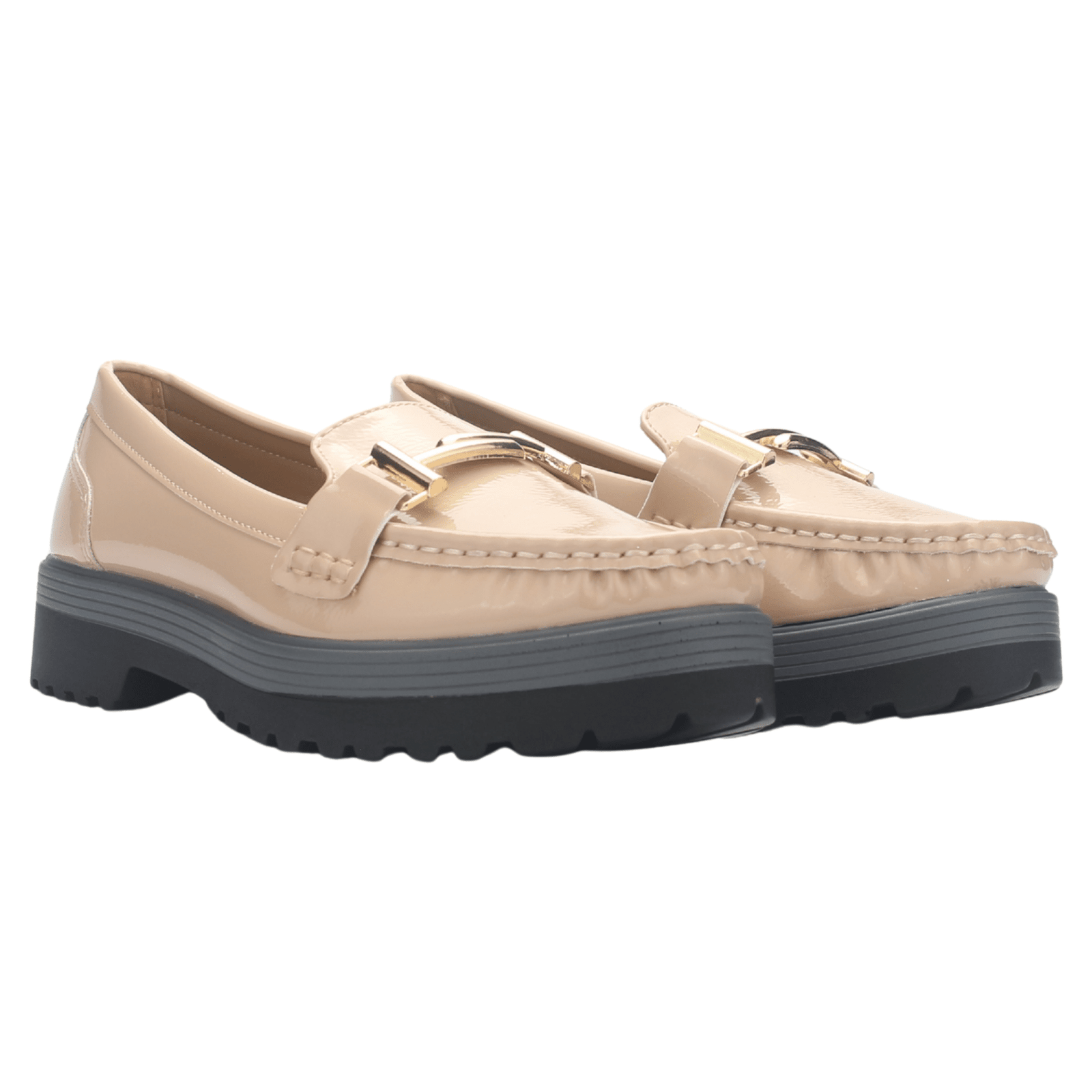 Mocasin Mujer Chalada Grand-12 Nude Casual Mocasines Plataforma Chalada 