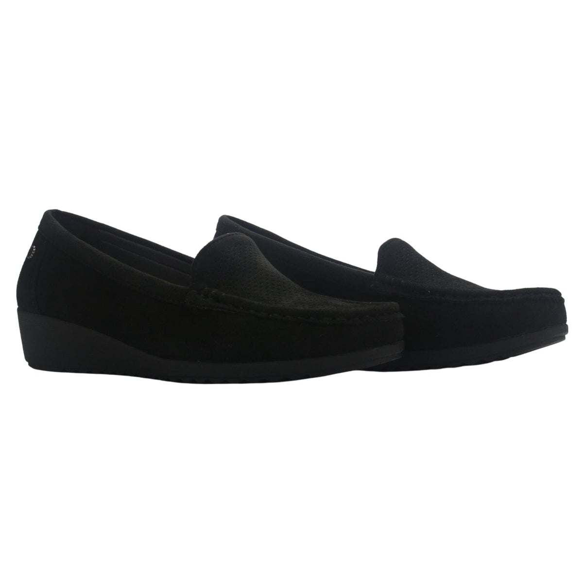 Mocasin Mujer Chalada Malu-4 Negro Casual Mocasines Taco Chalada 