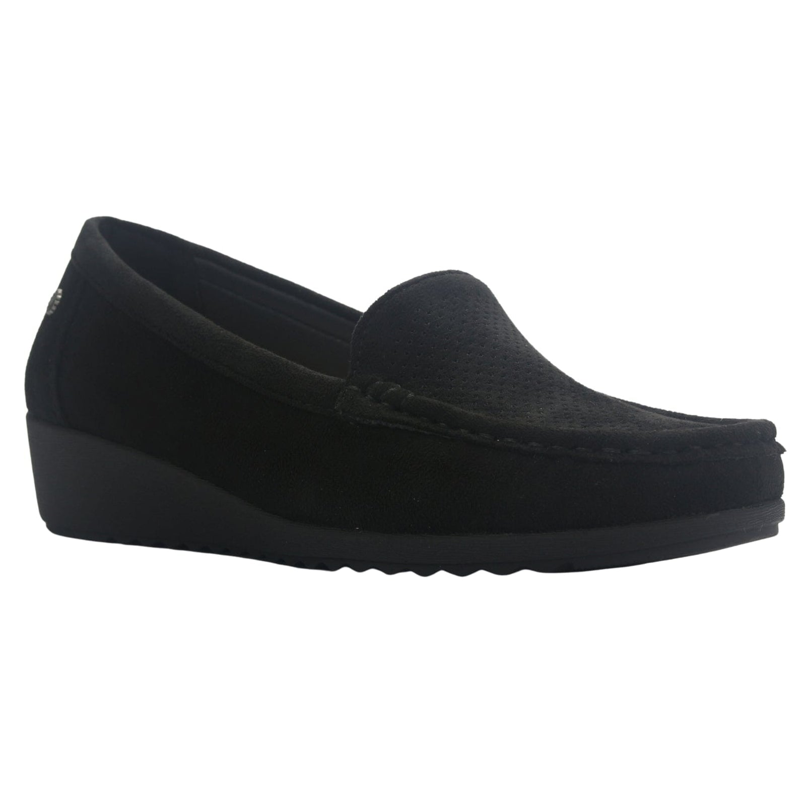 Mocasin Mujer Chalada Malu-4 Negro Casual Mocasines Taco Chalada 