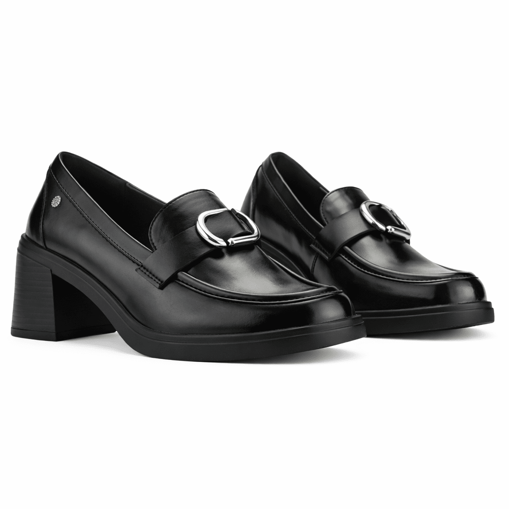 Mocasin Negro Mujer Casual Chalada Bari Zapatos planos Chalada 