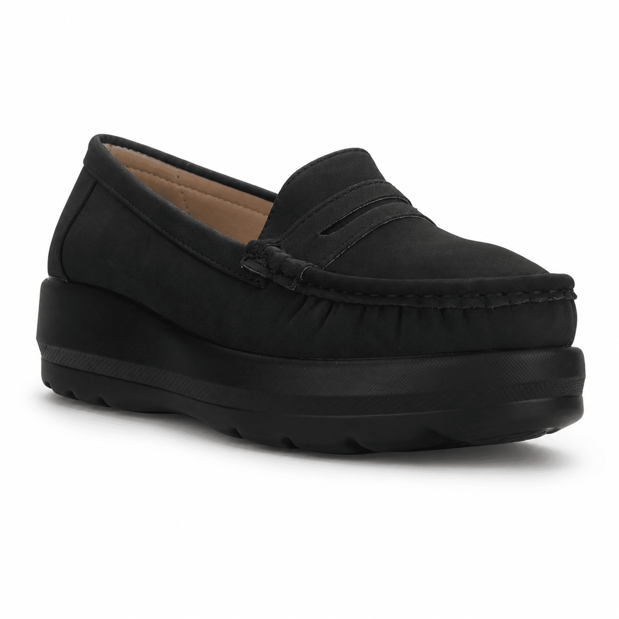 Mocasin Negro Mujer Casual Chalada Canda Mocasines Chalada 