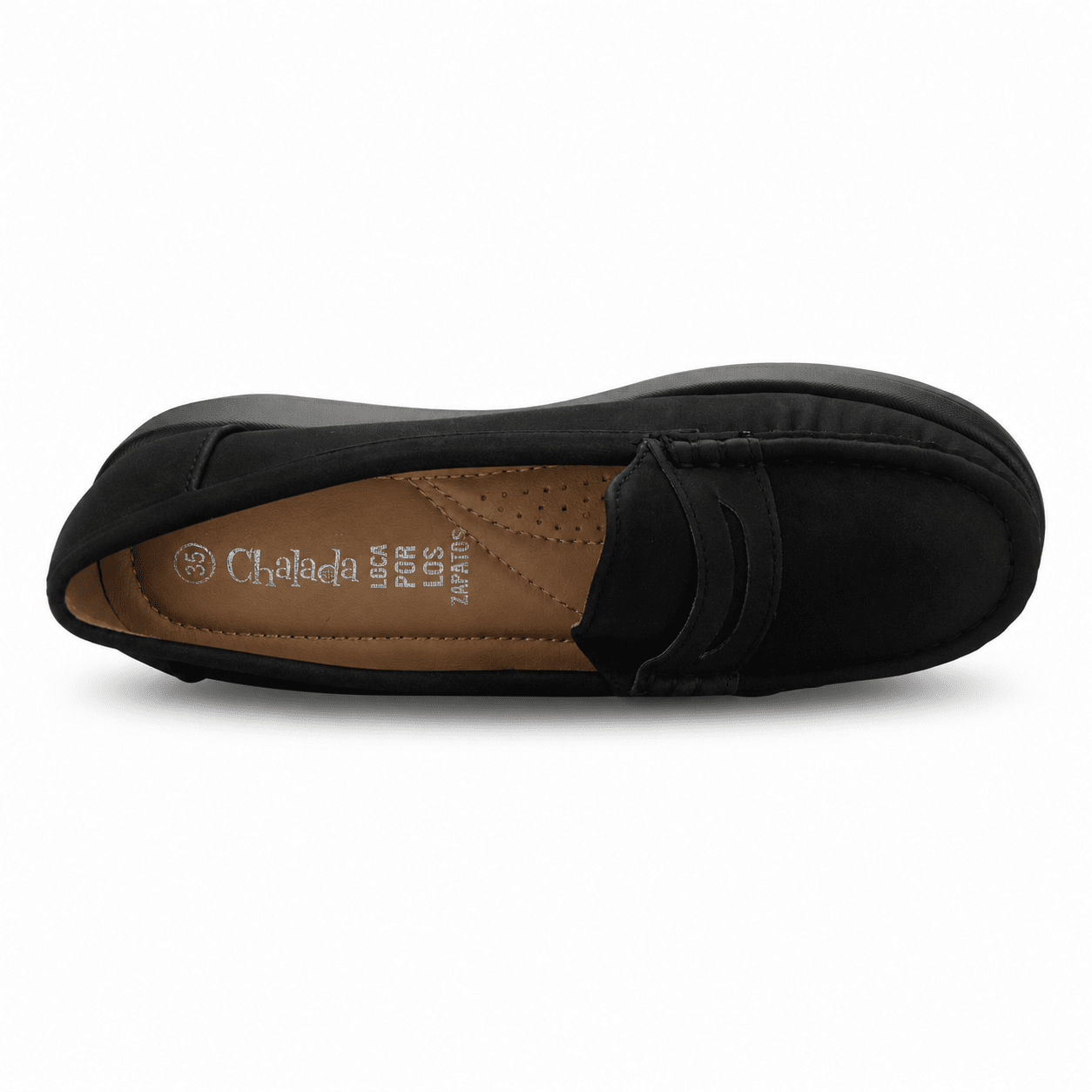 Mocasin Negro Mujer Casual Chalada Canda Mocasines Chalada 