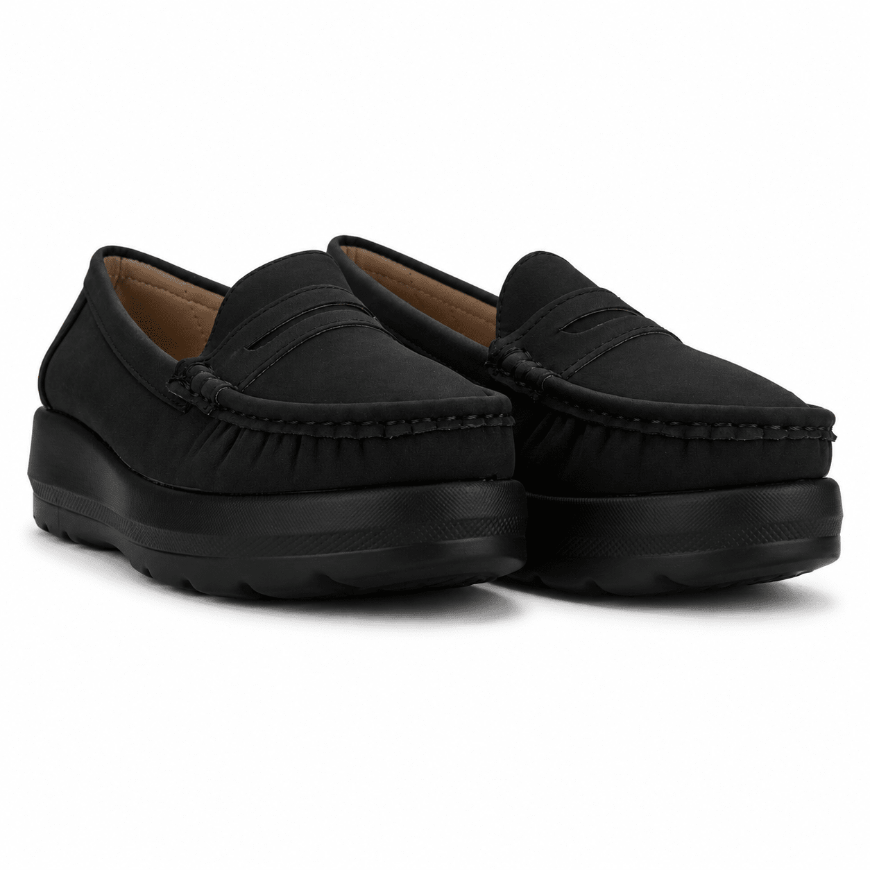Mocasin Negro Mujer Casual Chalada Canda Mocasines Chalada 