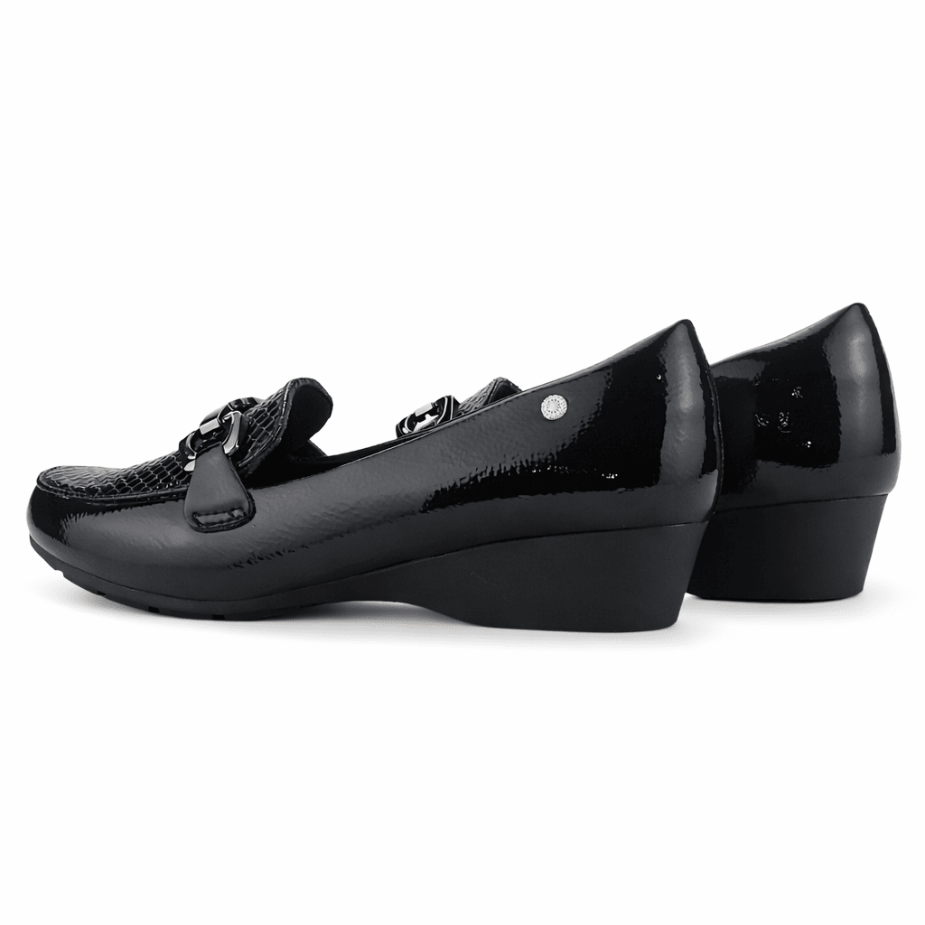 Mocasin Negro Mujer Casual Chalada Dana Zapatos planos Chalada 