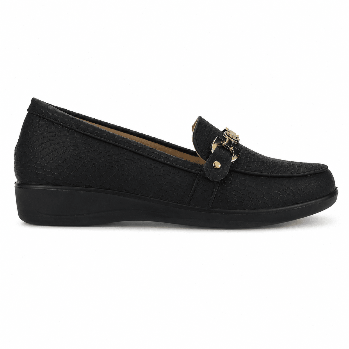 Mocasin Negro Mujer Casual Chalada Denzen Mocasines Chalada 
