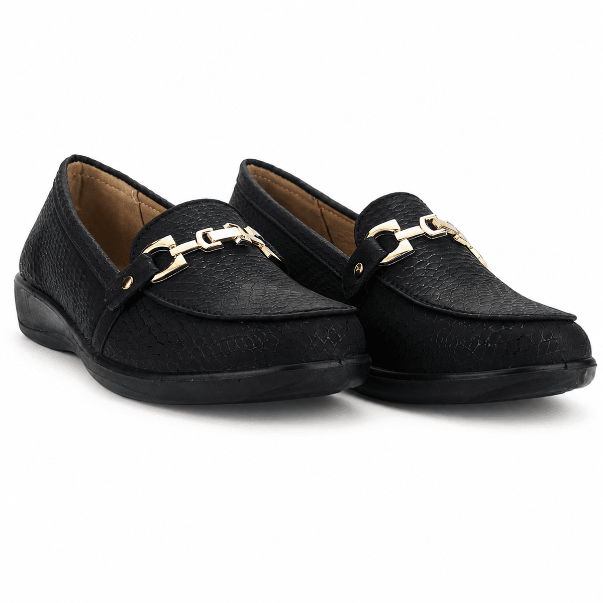 Mocasin Negro Mujer Casual Chalada Denzen Mocasines Chalada 