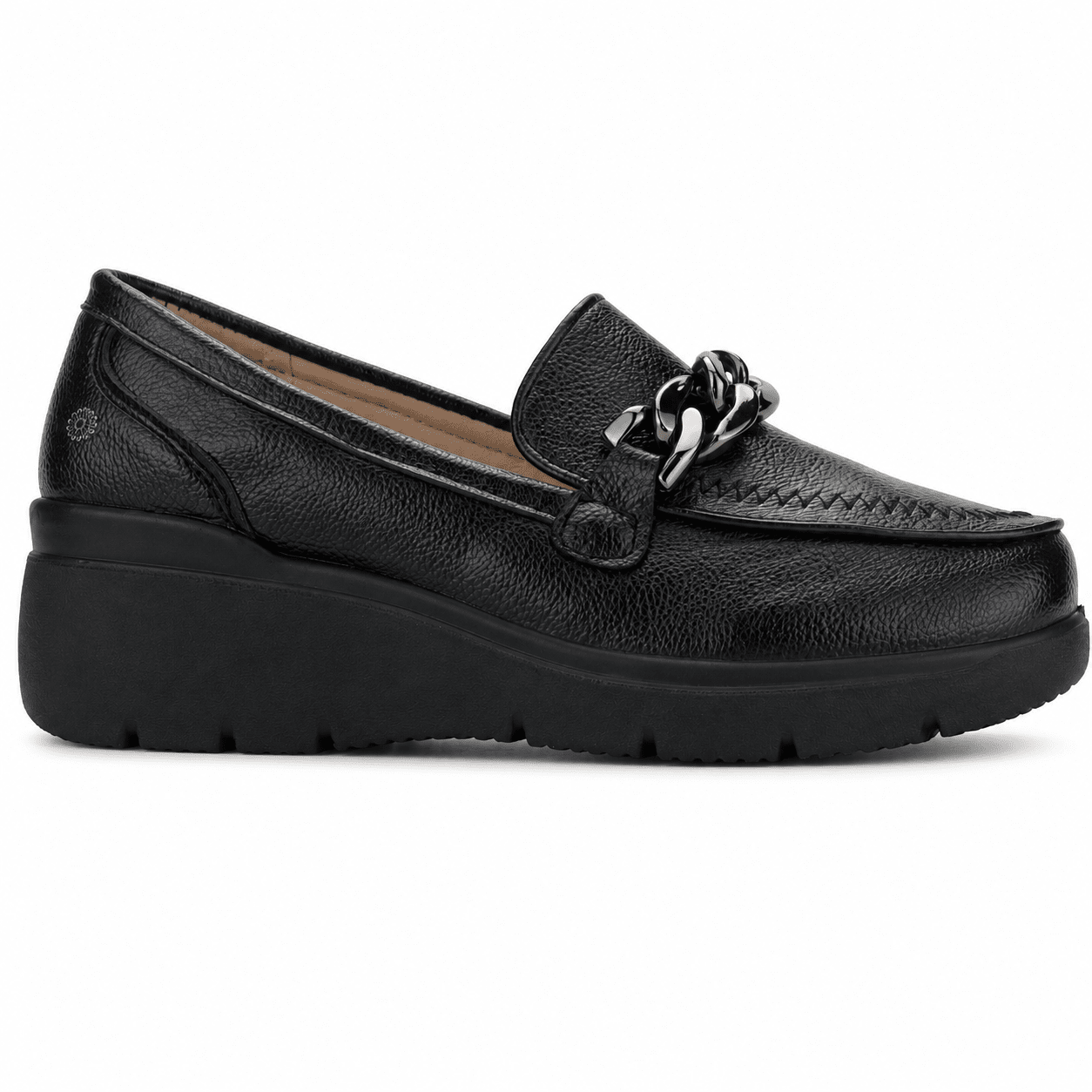 Mocasin Negro Mujer Casual Chalada Deza Chalada 