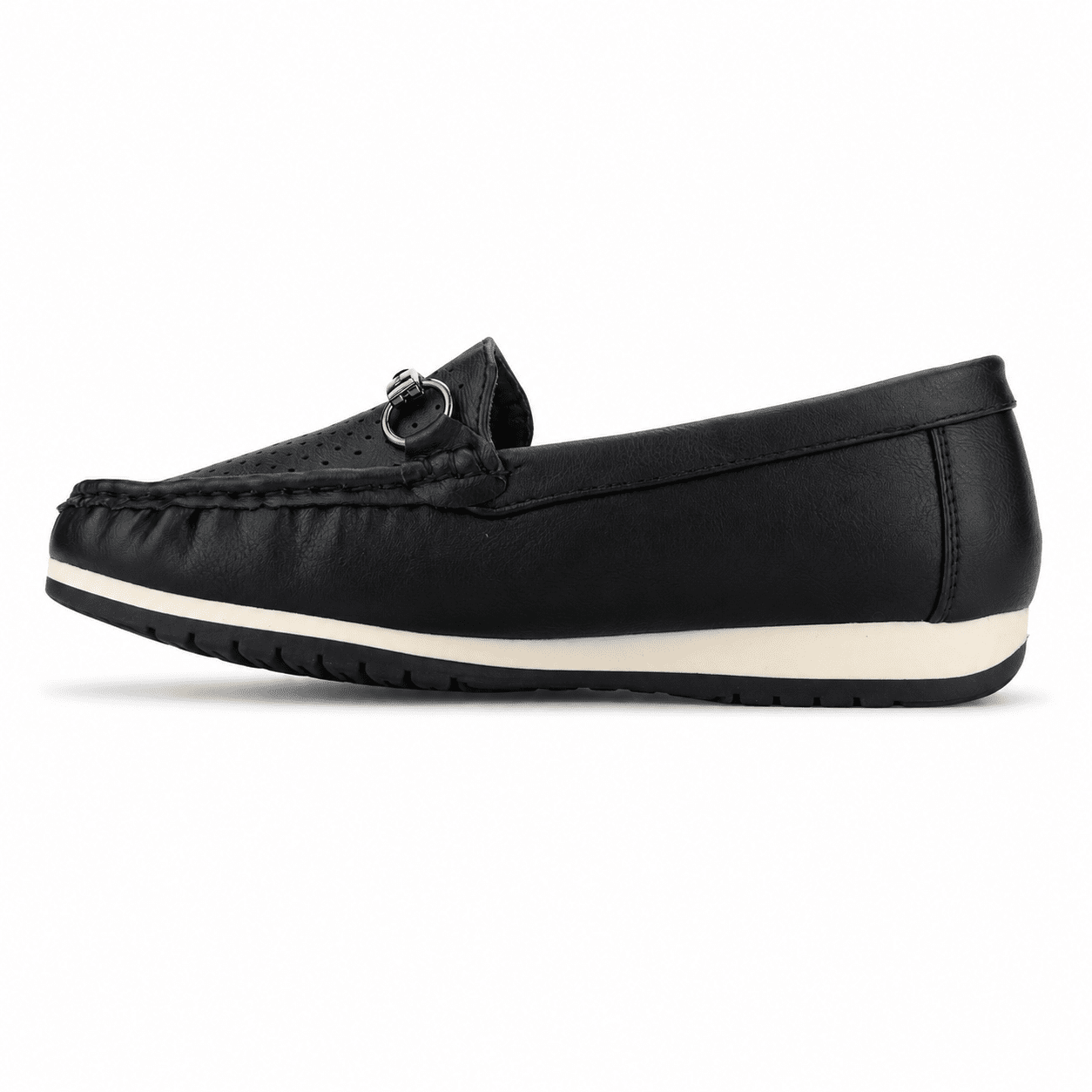 Mocasin Negro Mujer Casual Chalada Duna Chalada 