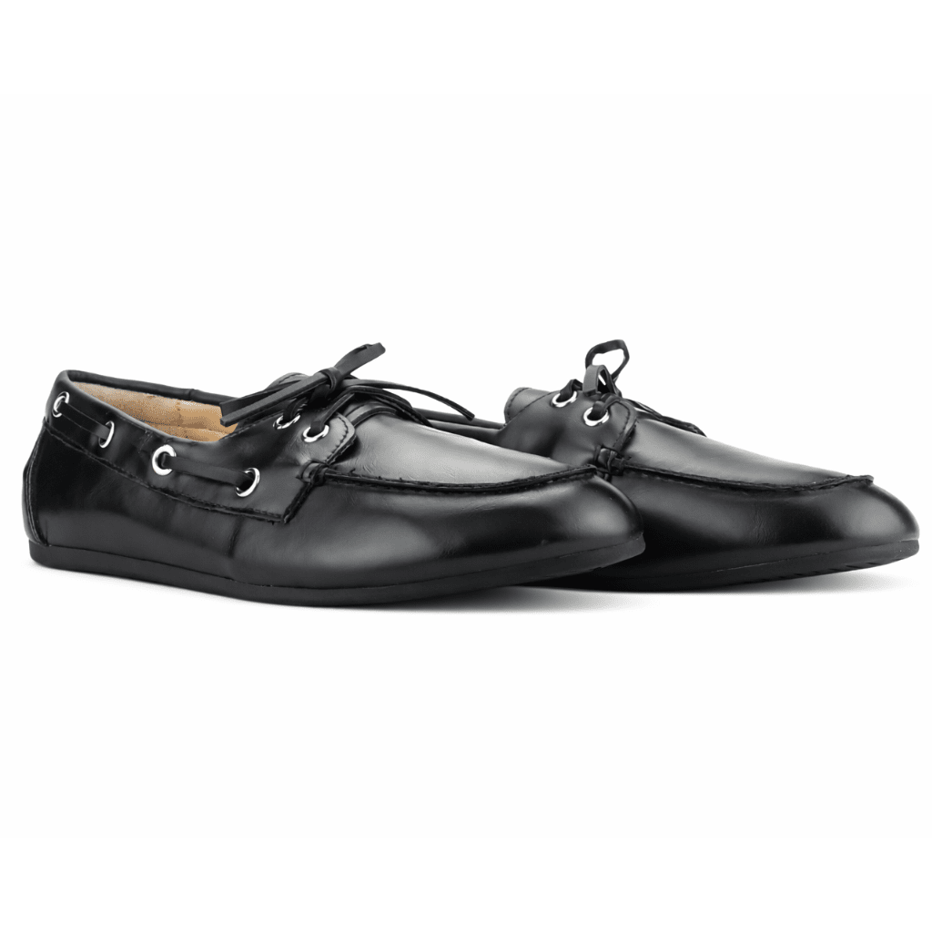 Mocasin Negro Mujer Casual Chalada Inka Zapatos planos Chalada