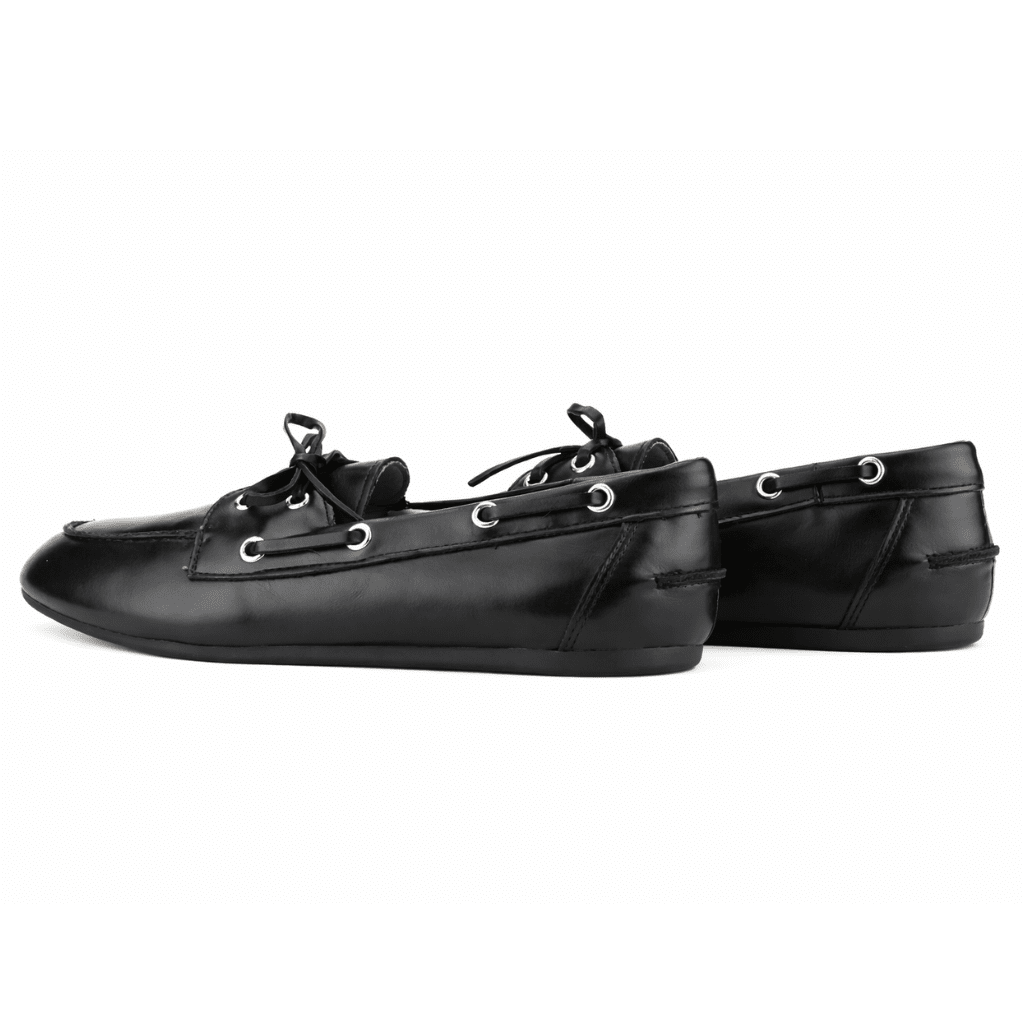 Mocasin Negro Mujer Casual Chalada Inka Zapatos planos Chalada
