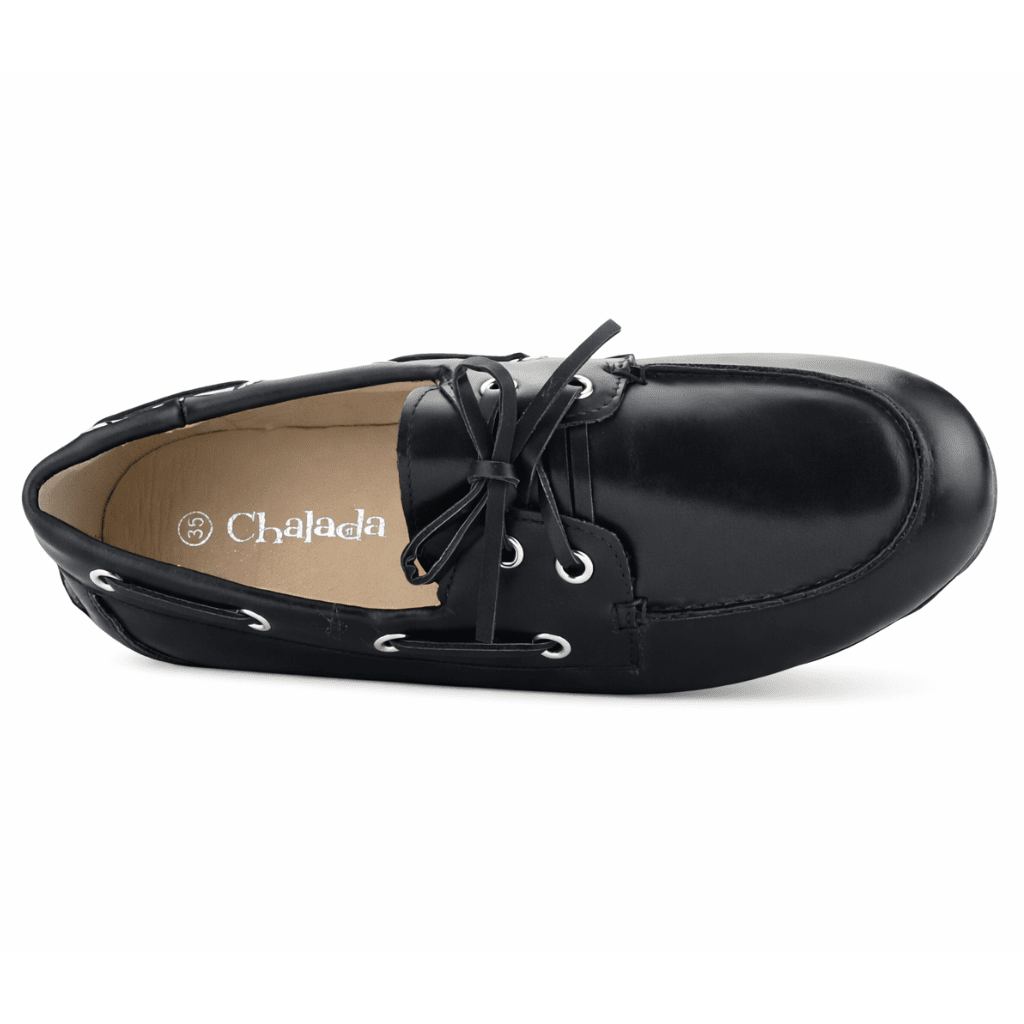 Mocasin Negro Mujer Casual Chalada Inka Zapatos planos Chalada