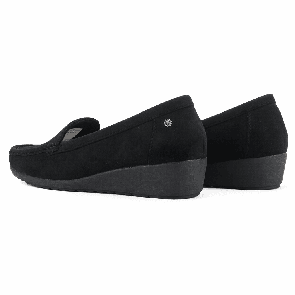 Mocasin Negro Mujer Casual Chalada Malu Zapatos planos Chalada 