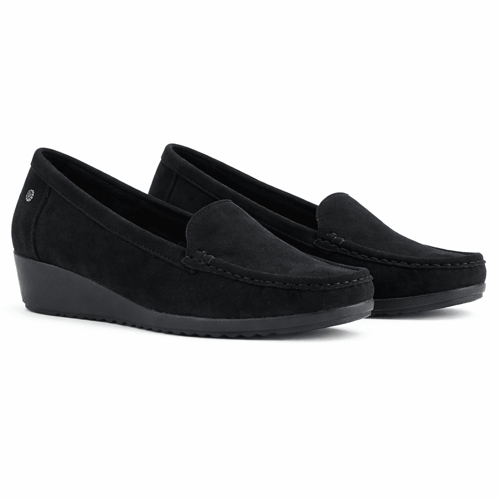Mocasin Negro Mujer Casual Chalada Malu Zapatos planos Chalada 