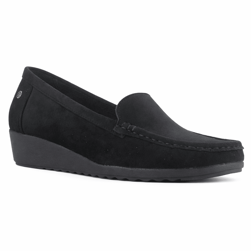 Mocasin Negro Mujer Casual Chalada Malu Zapatos planos Chalada 