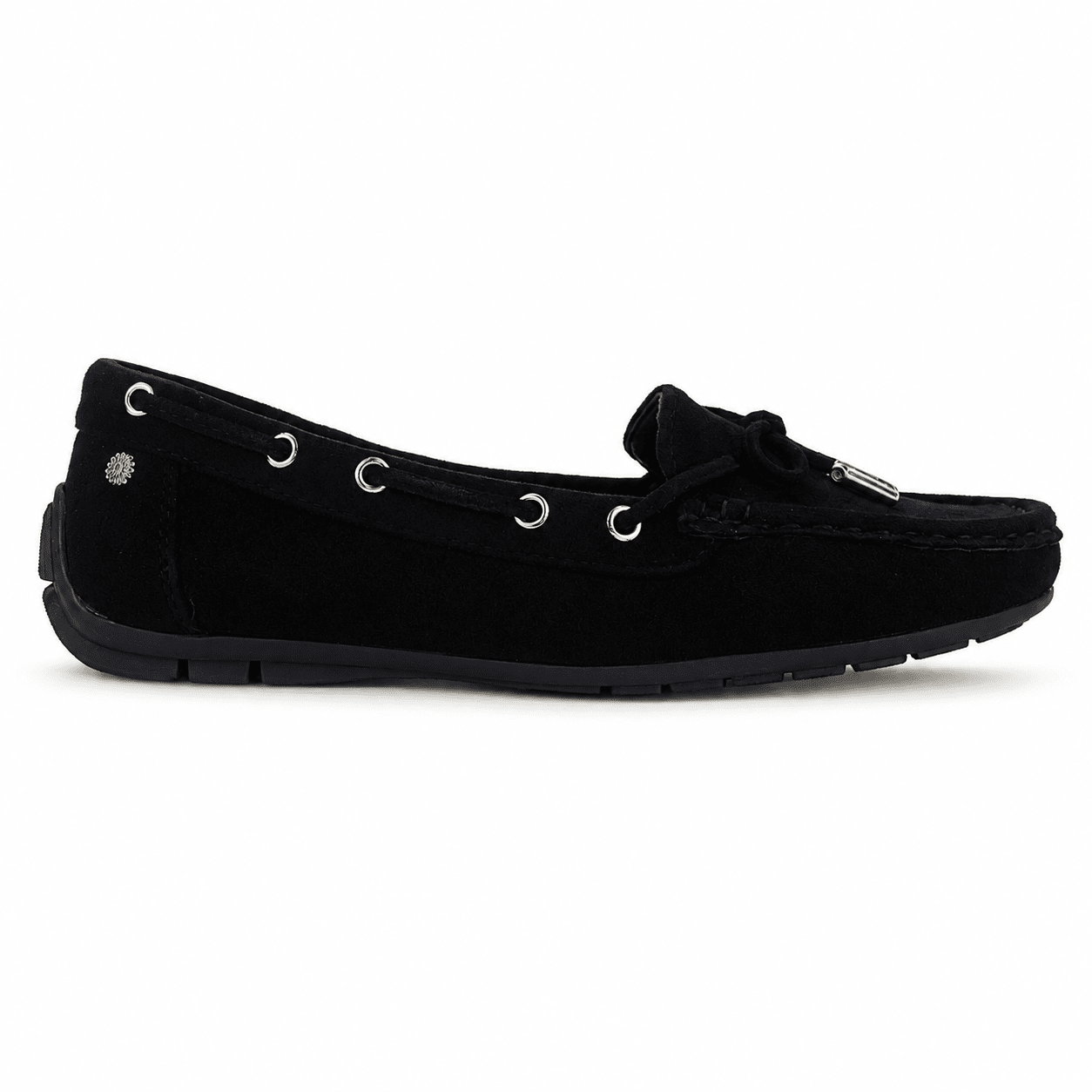Mocasin Negro Mujer Casual Chalada Nautico Chalada 