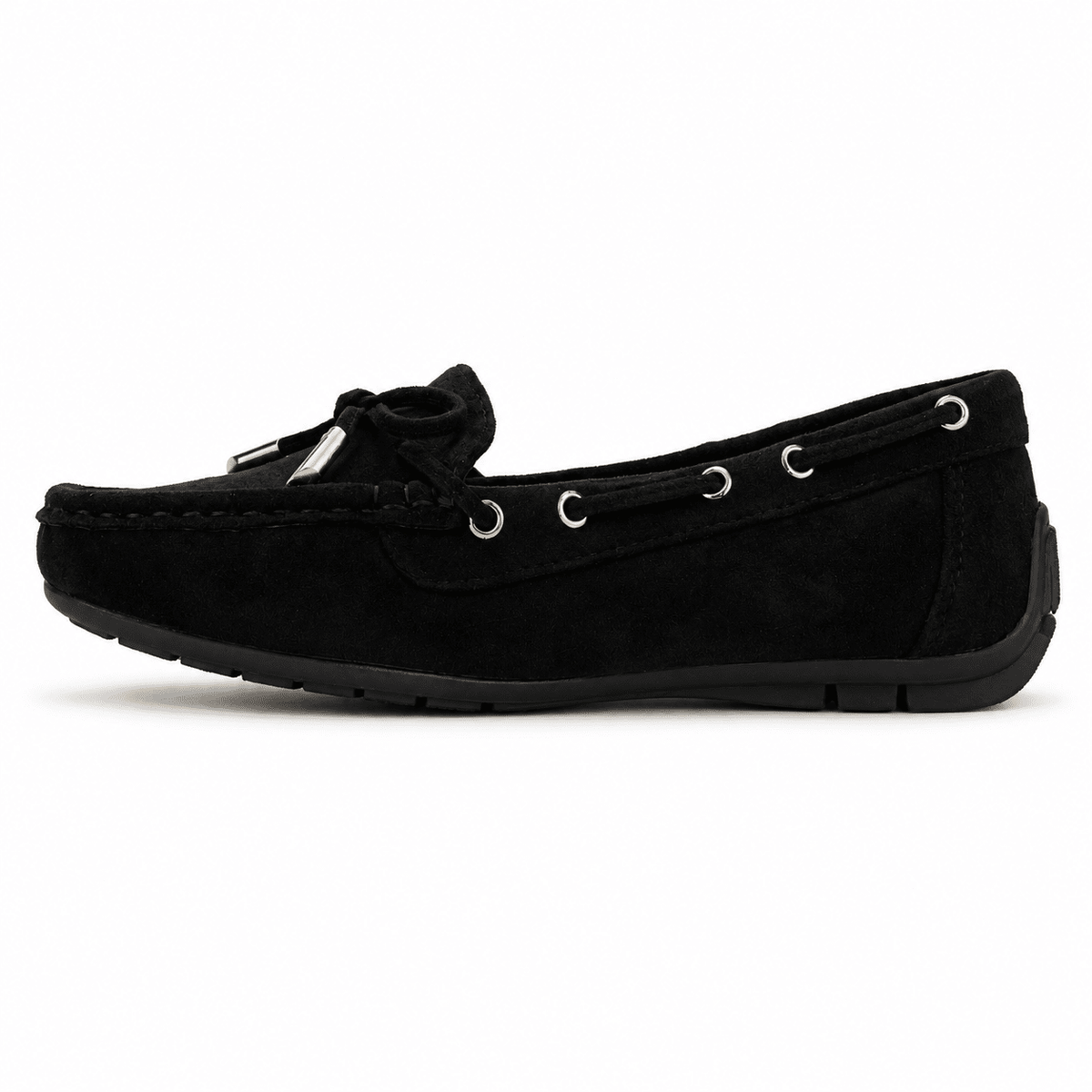 Mocasin Negro Mujer Casual Chalada Nautico Chalada 