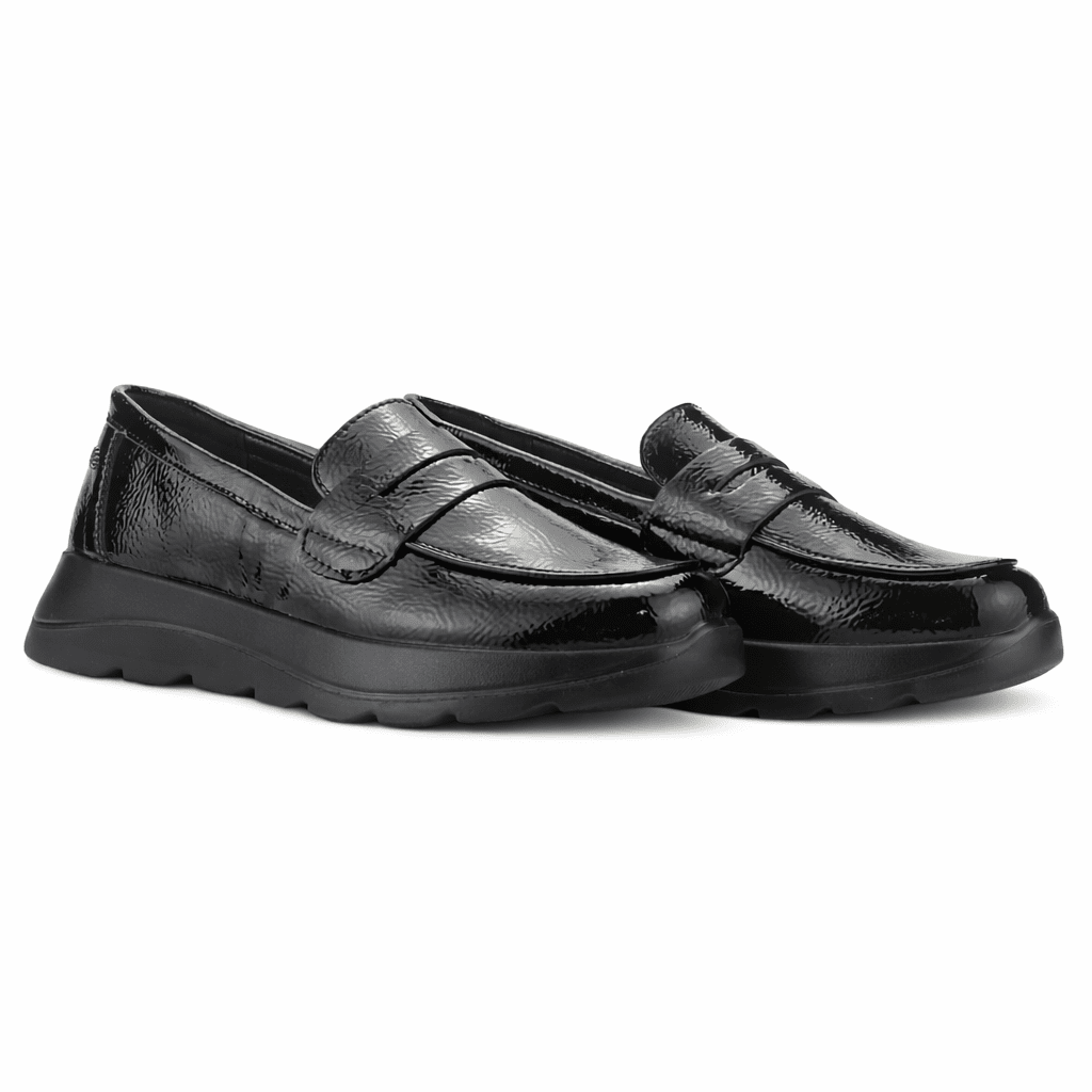 Mocasin Negro Mujer Casual Chalada Onix Zapatos planos Chalada 