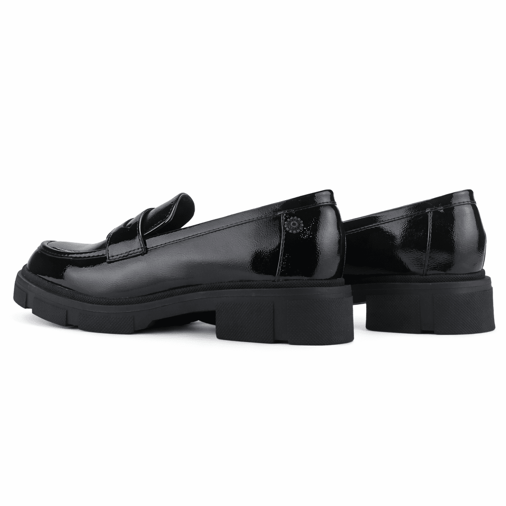 Mocasin Negro Mujer Casual Chalada Parma Zapatos planos Chalada 