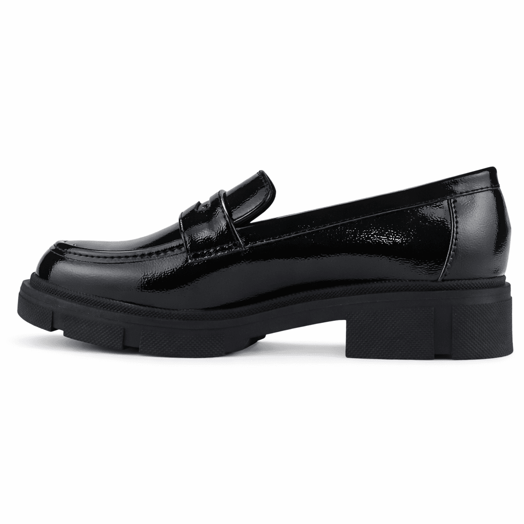 Mocasin Negro Mujer Casual Chalada Parma Zapatos planos Chalada 
