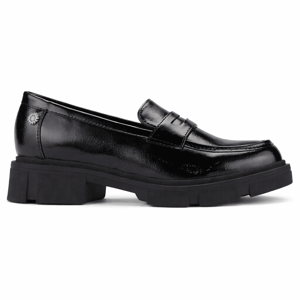 Mocasin Negro Mujer Casual Chalada Parma Zapatos planos Chalada 