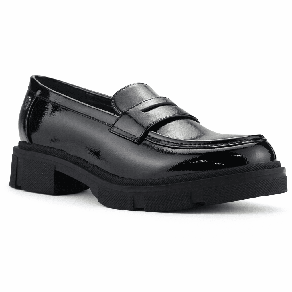 Mocasin Negro Mujer Casual Chalada Parma Zapatos planos Chalada 
