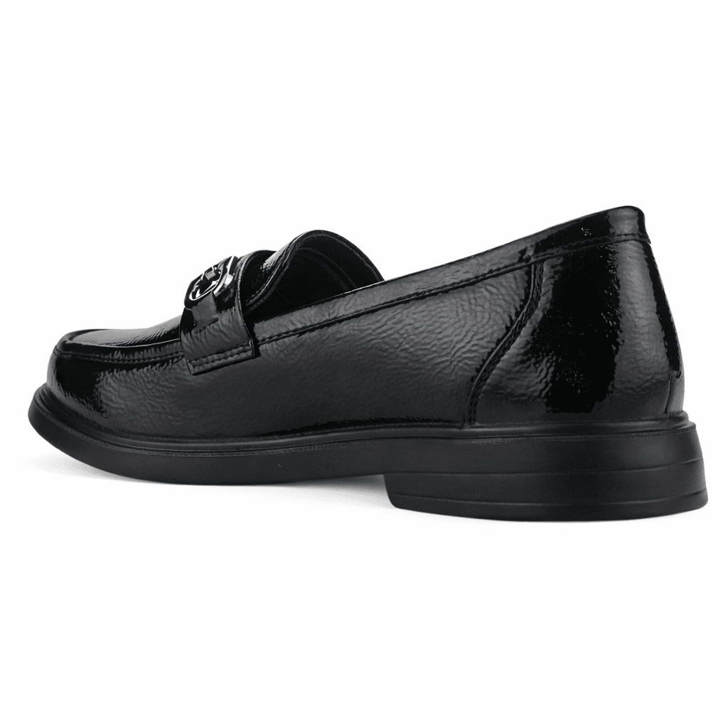 Mocasin Negro Mujer Casual Chalada Parole Zapatos planos Chalada 