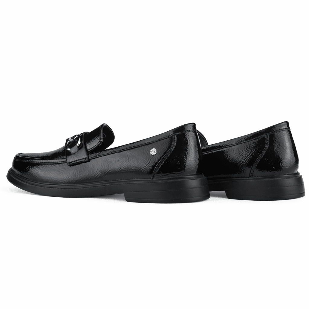 Mocasin Negro Mujer Casual Chalada Parole Zapatos planos Chalada 
