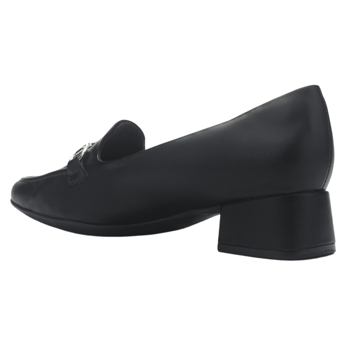 Mocasin Negro Mujer Comfortflex 2595402 Casual Mocasines Taco Comfortflex 