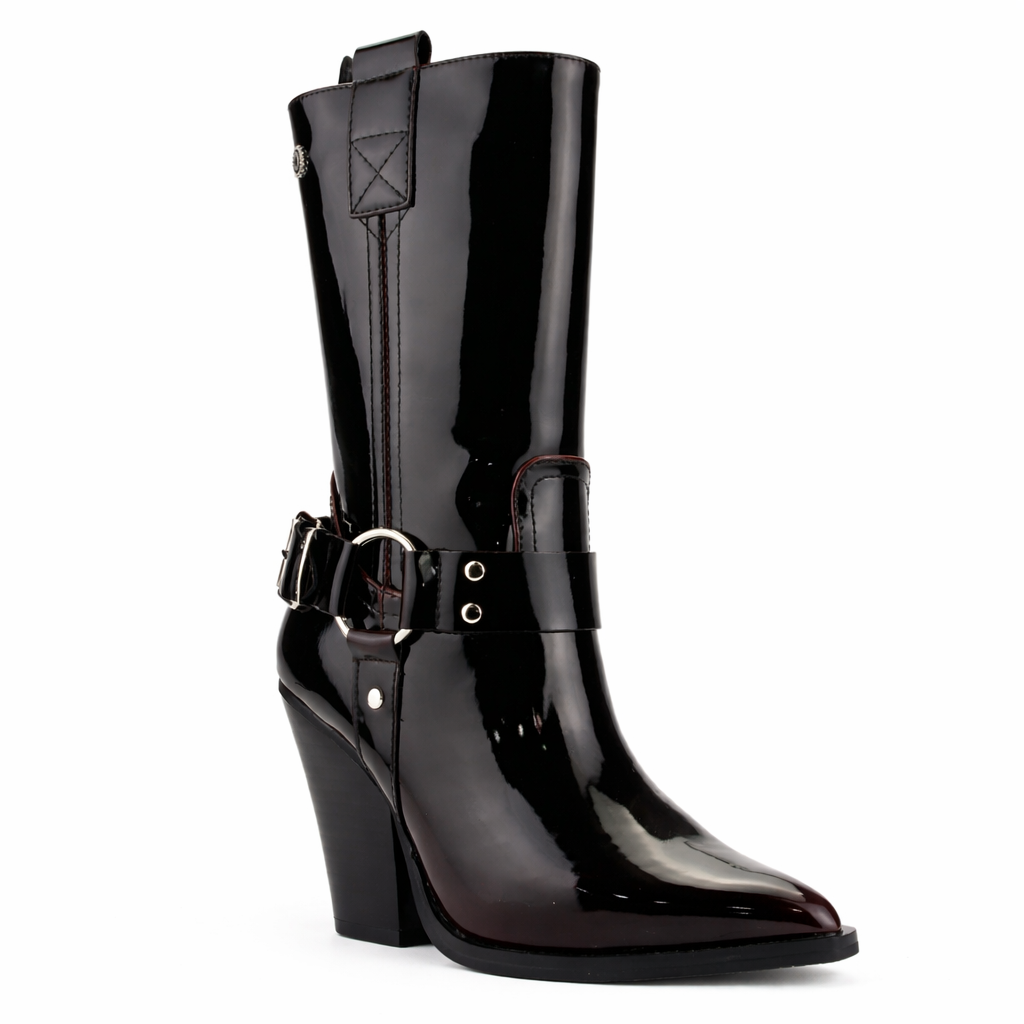 Botin Burdeo Mujer Casual Chalada Arizona