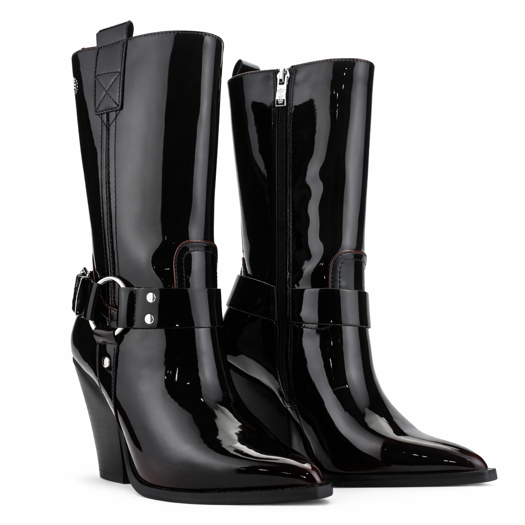 Botin Burdeo Mujer Casual Chalada Arizona