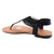 Sandalia Chalada Mujer Call-6 Negro Plano