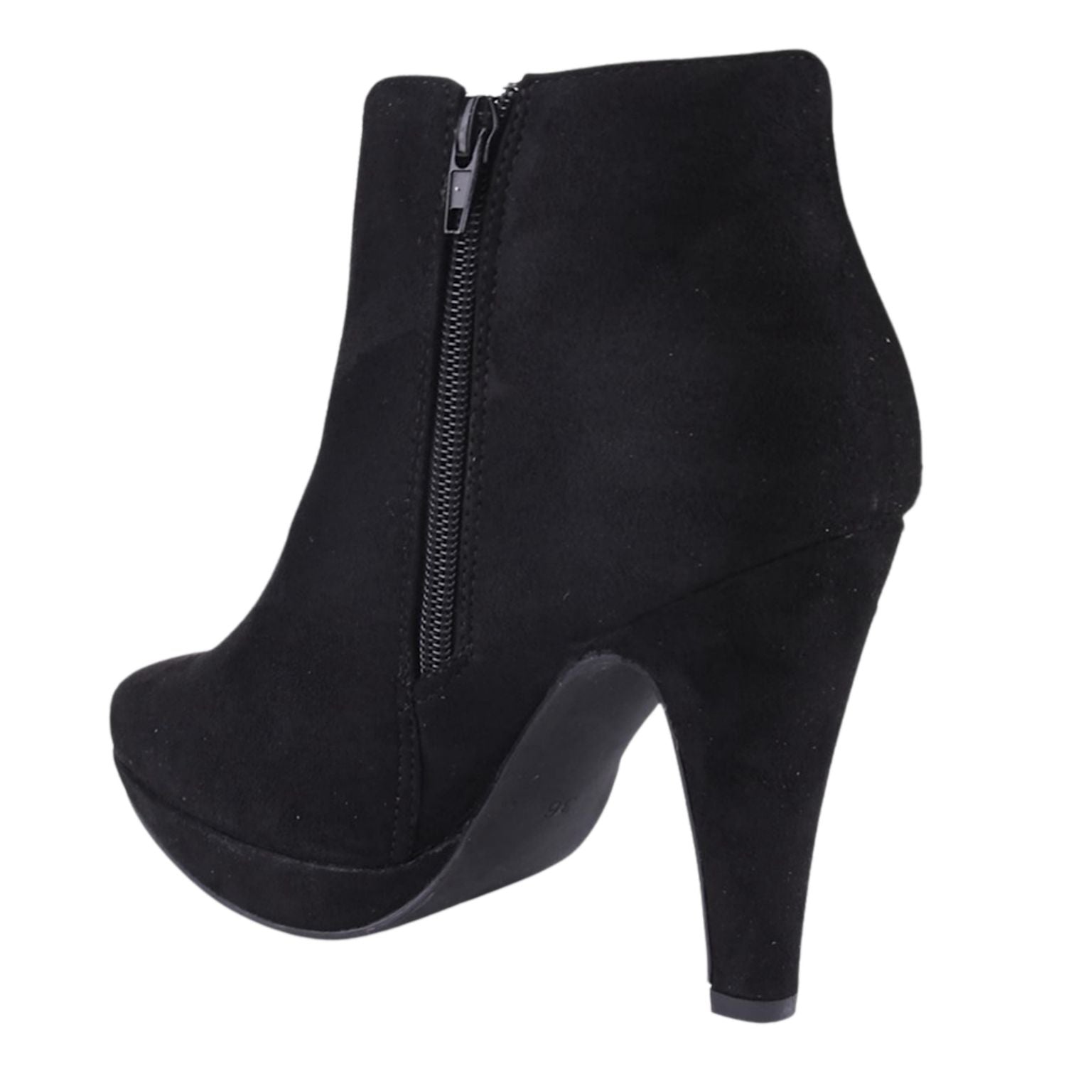 Botin Chalada Mujer Plataform-2 Negro Moda