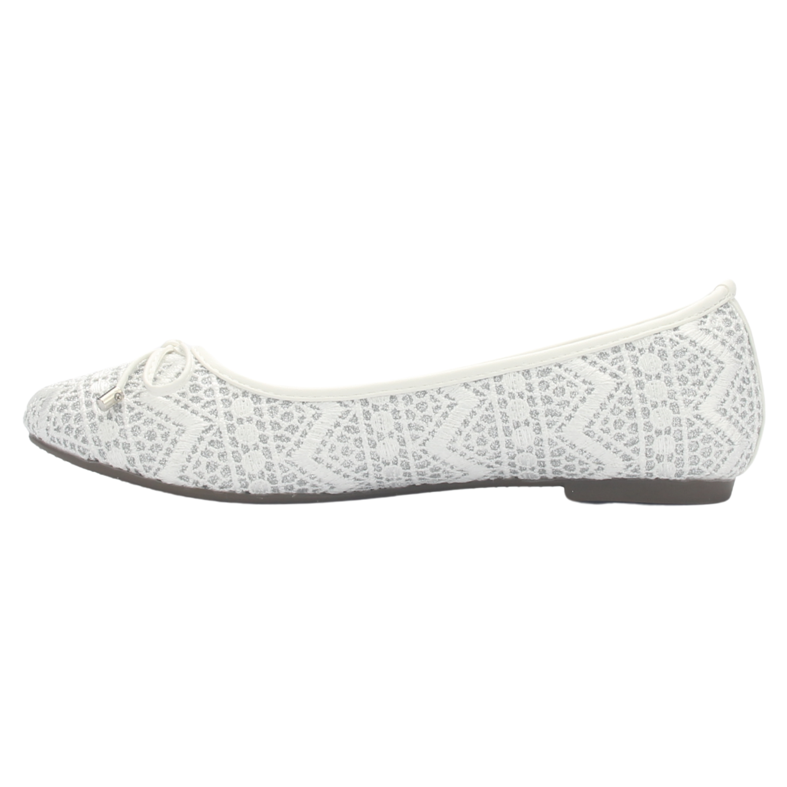 Ballerina Mujer Chalada Nathan-27 Blanco Casual