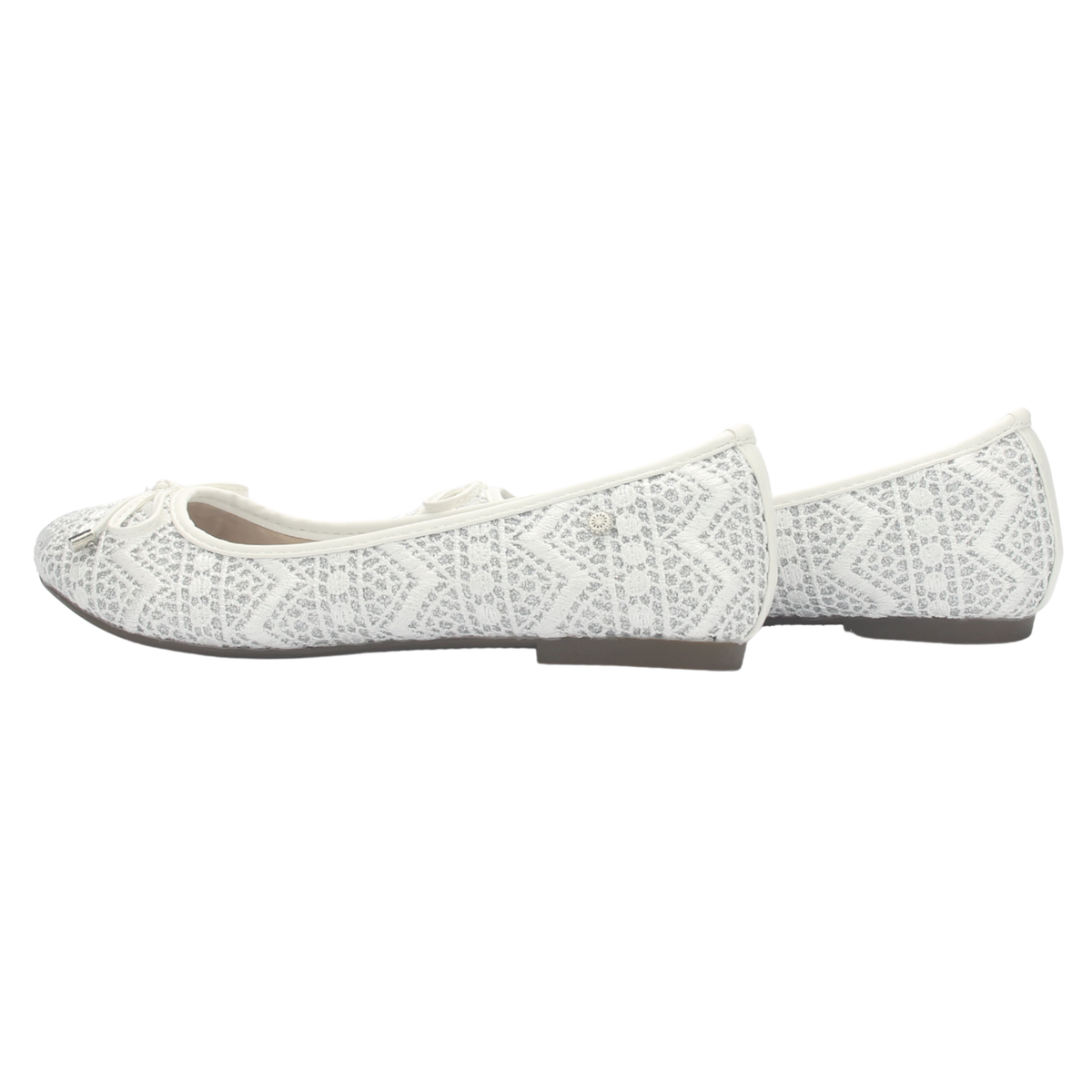 Ballerina Mujer Chalada Nathan-27 Blanco Casual