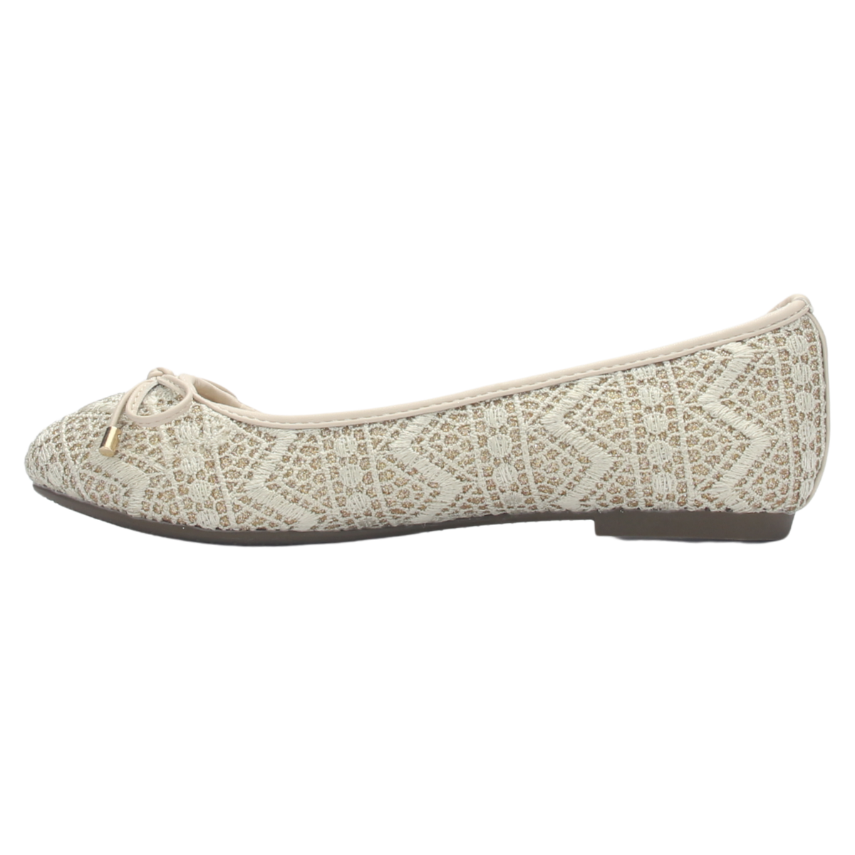 Ballerina Mujer Chalada Nathan-27 Dorado Casual