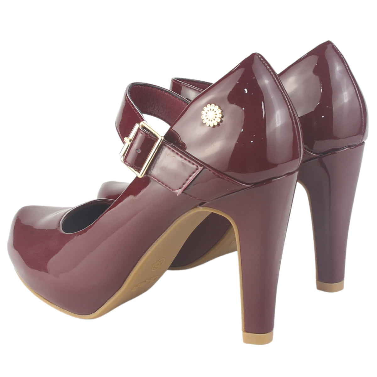 Zapato Chalada Mujer Fashion-71 Burdeo Casual