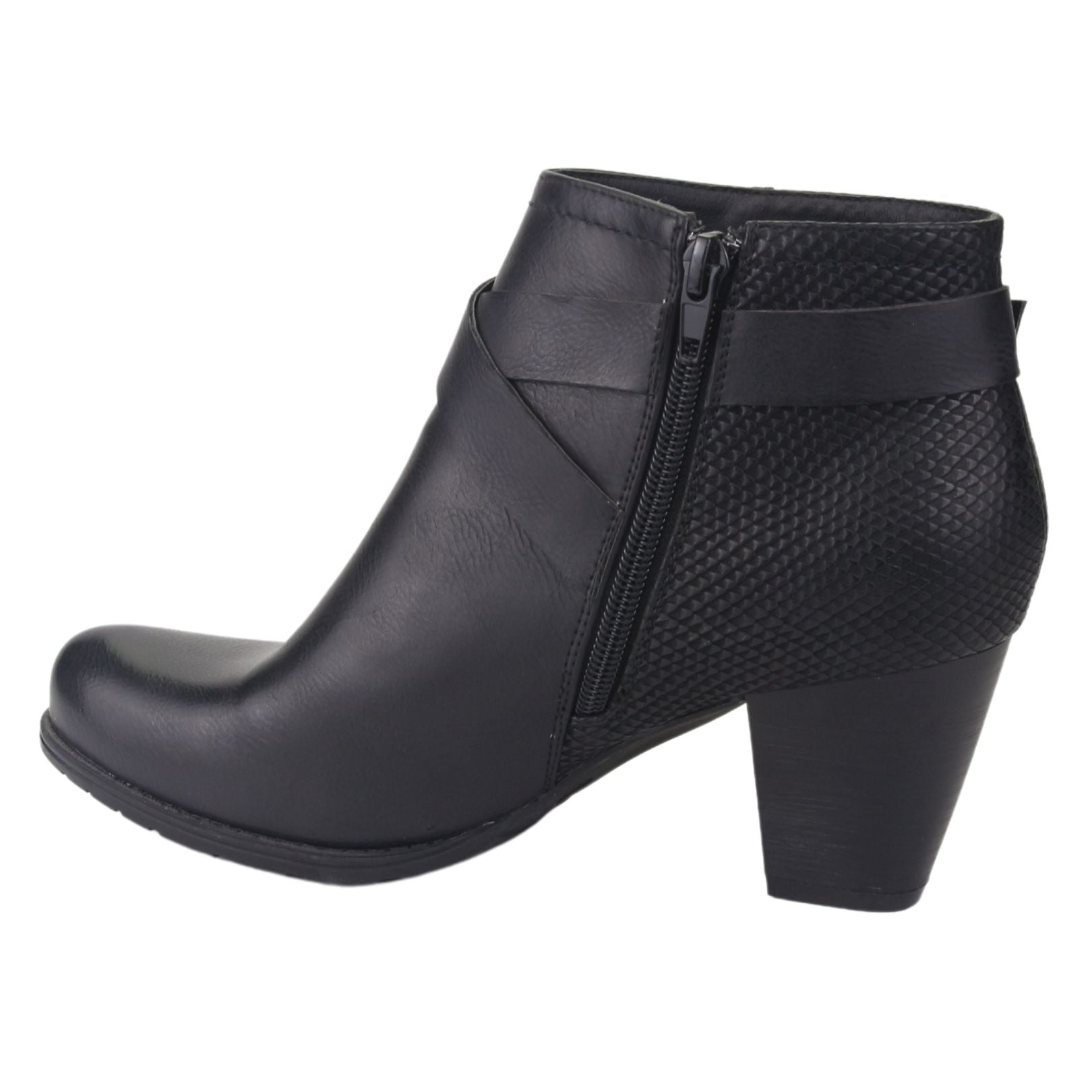 Botin Chalada Mujer Ceta-17 Negro Casual